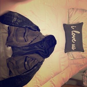 Woman’s Cute leather jacket